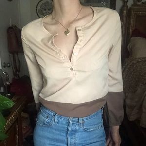 Lola by BCBG long sleeve blouse